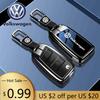 Per VOLKSWAGEN VW 3 Pulsanti Moda Lega di Zinco Custodia Cover Chiave Pieghevole per Auto per VW Volkswagen Passat 2017 Guscio Protettivo Portachiavi