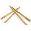 2 Pack Premium Bamboo Toaster Tongs, 10 Inches Natural Wooden Tongs with Serrated Tips for a Secure Grip On Toast, Bagels, Pastries, and Salads,