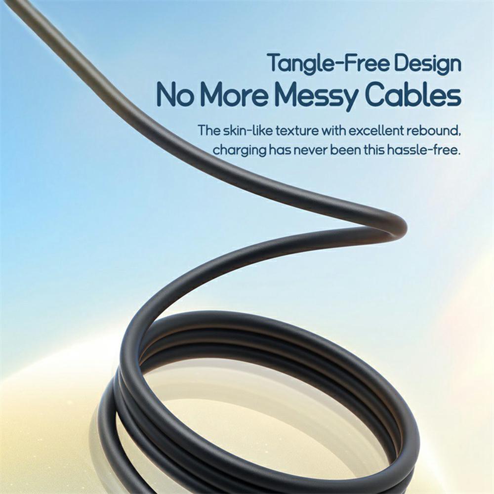 BASEUS Ultra-Fast One-For-Three Fast Charging Cable USB to Micro USB+Lightning+USB-C 3.5A 1.3m