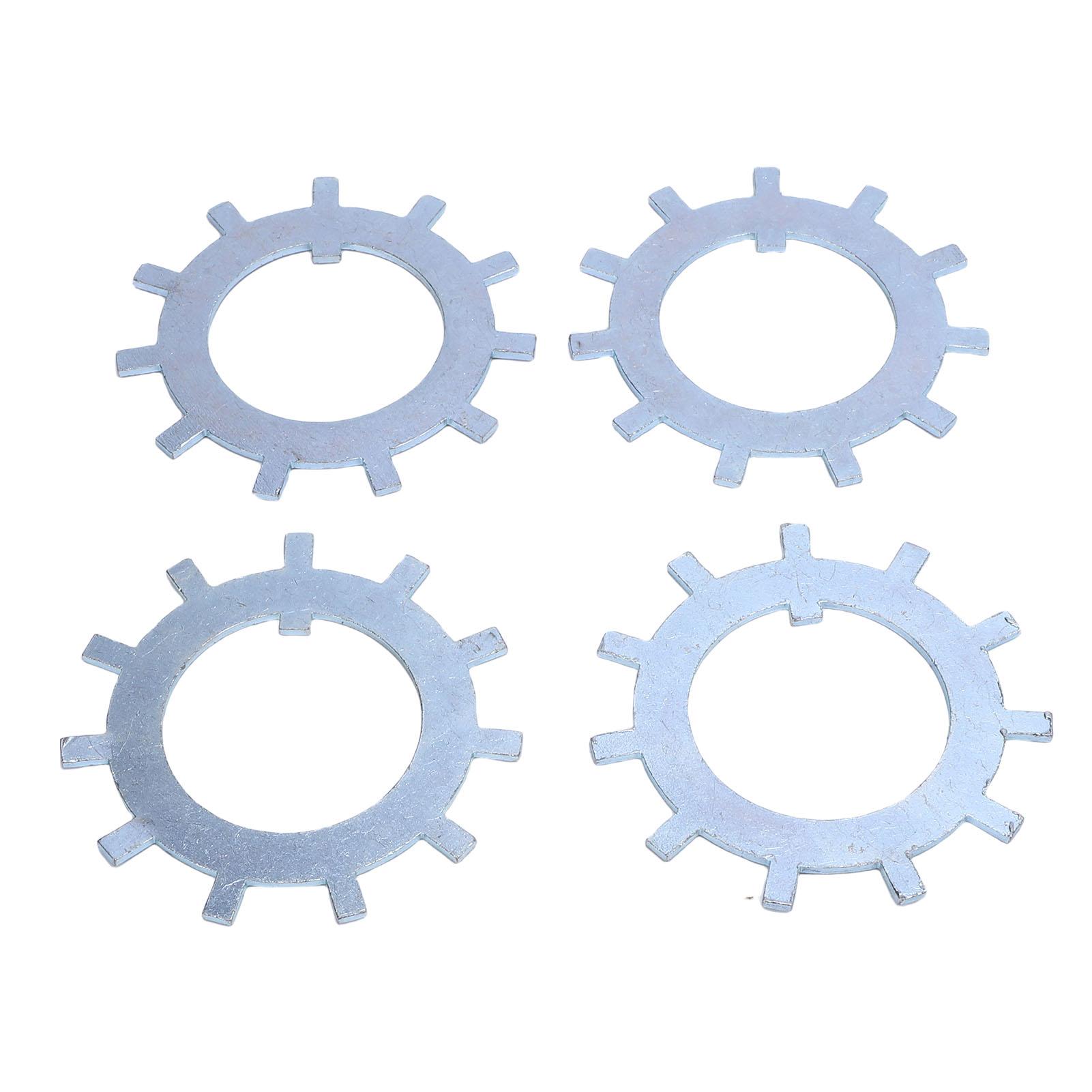 

4PCS Trailer Wheel Spindle Tang Washer 1.75 Inches Replacement for 10k HD 12k 15k Wheel Axle Trailer 14 GA