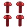 X-CANSUN Aluminum Alloy M5*12 Bicycle Bottle Cage Screws for Mountain/Road Bikes