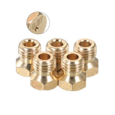 5pcs  Burner Gas Hob LPG Conversion Kit Jets Nozzles Propane Injectors 0.5mm/0.7mm/0.87mm/1.02mm Cooker Hobs Gas Cooking Stove G