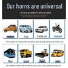 Universal Waterproof Super Loud Snail Horn for Cars, Motorcycles, and Trucks (12V/24V)