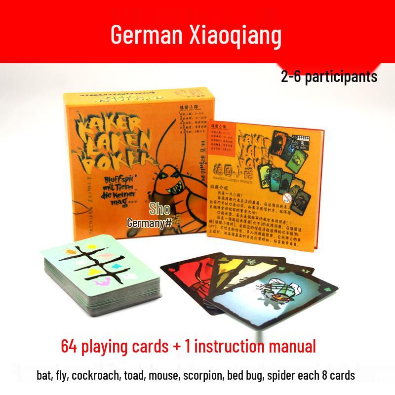 Сумасшедший Сяоцян Немецкий Таракан Сладкий Суп Салат Вечеринка Карточная Игра