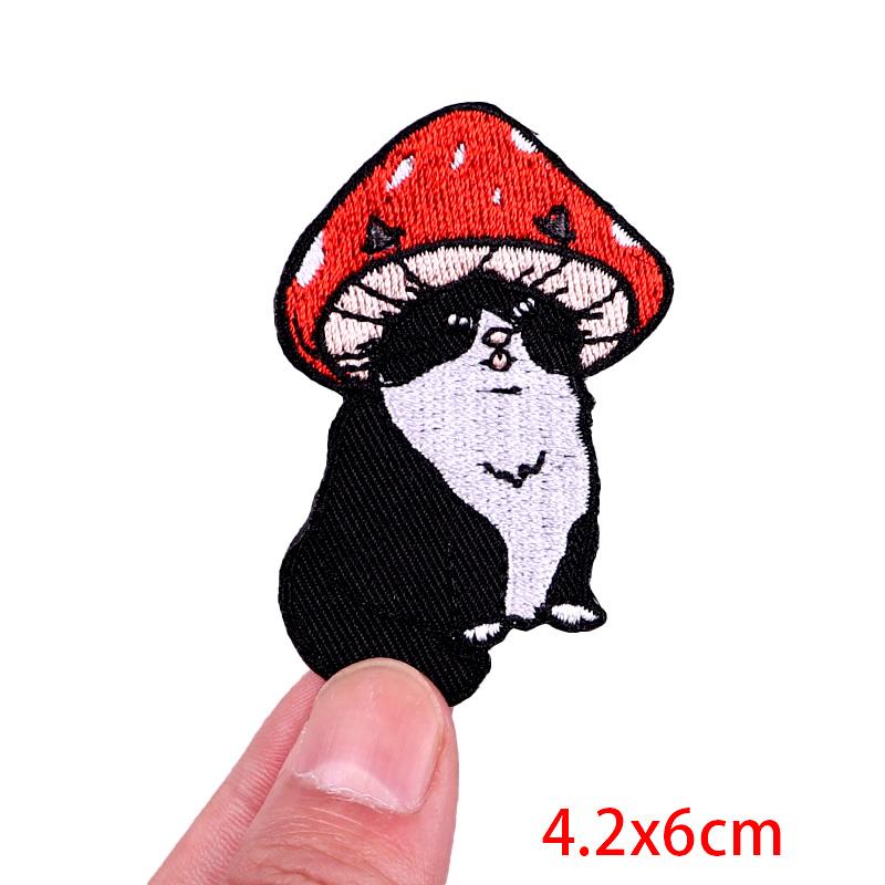 Patch Lapin Dinosaure DIY Patchs Animaux Drôles Brodés Pour Vestes Couture Applique Patch Dessin Animé Patchs Thermocollants Pour Vêtements