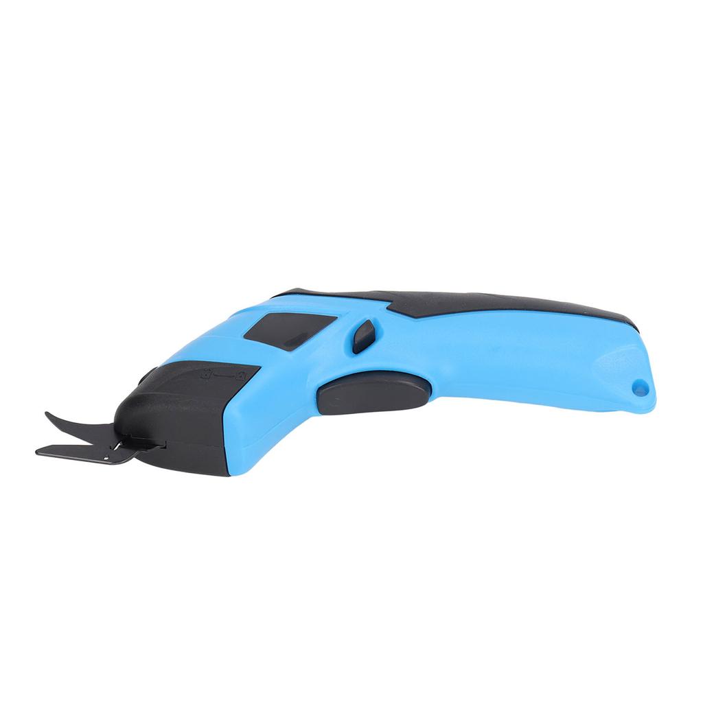 Elektrische Schere zum Schneiden von Stoff, kabellos, per USB wiederaufladbar, Schneideschere mit 2 Klingen