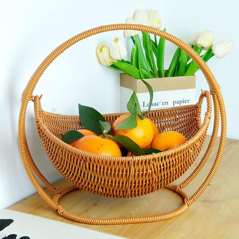 XIUGOUDUOLA  Cat Hammock with Bracket Indoor Hanging Pet Beds for Cats and Small Pets Weight Bearing Rattan/Winter