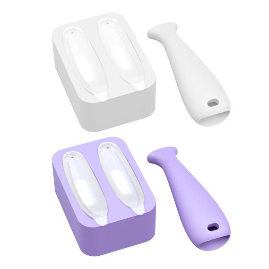 Ice Roller for Face And Eye Silicone Ice Cube Mold Reusable Ice Face Roller for Skin Care Facial Massager Tools
