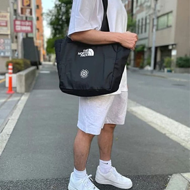 THE NORTH FACE 18.7L Tote Bag, Shopping Bag, Handbag, Shoulder Bag, Outdoor Bag Nylon Black Men's NF0A81D8JK3,NF0A81D8JK3-03