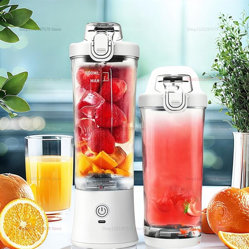 Portable Multifunctional Juicer Strong Motor Fast Crush Mixer Machine 4000mAh USB Rechargeable Electric Juicer Mini Blender