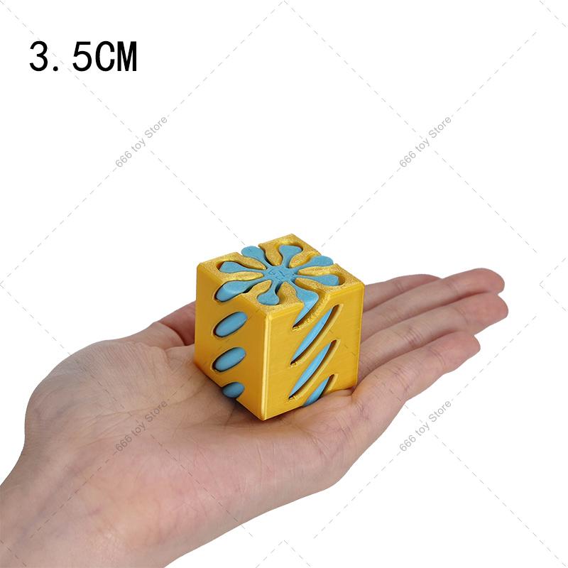 31 Stil 3D-gedruckter Spiral-Kegel Rakete Geist Herz Durchgang Fidget Spielzeug Unmögliche Pyramide Stressabbau Spielzeug Schreibtisch Dekoration