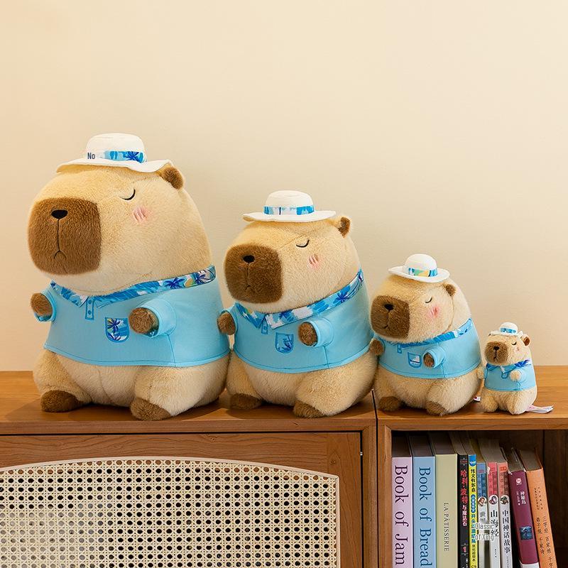 Adorable Capybara & Bear Plush Toy - Perfect Birthday Gift