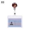 Badge Holder Clip ID Card Aluminum Name Card Holder Retractable Badge ID Badge Holder Nurse Doctor