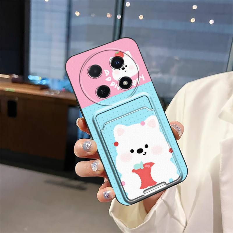 Back Cover Shockproof Phone Case For Huawei Enjoy70 Pro/Nova12i/Nova13i Anti-knock Card Bag Durable Protective Cute TPU