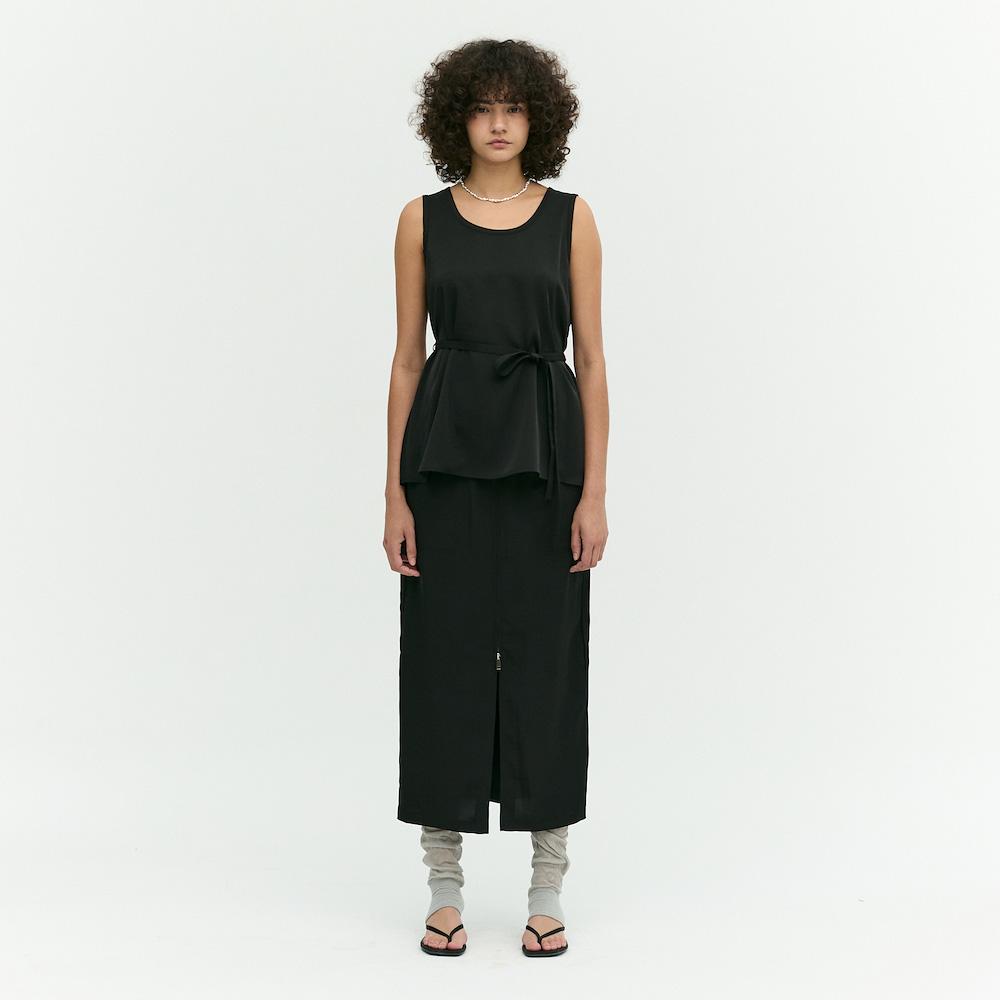 Ibiem E-Band Detail H-Line Skirt Emp7Wsk040