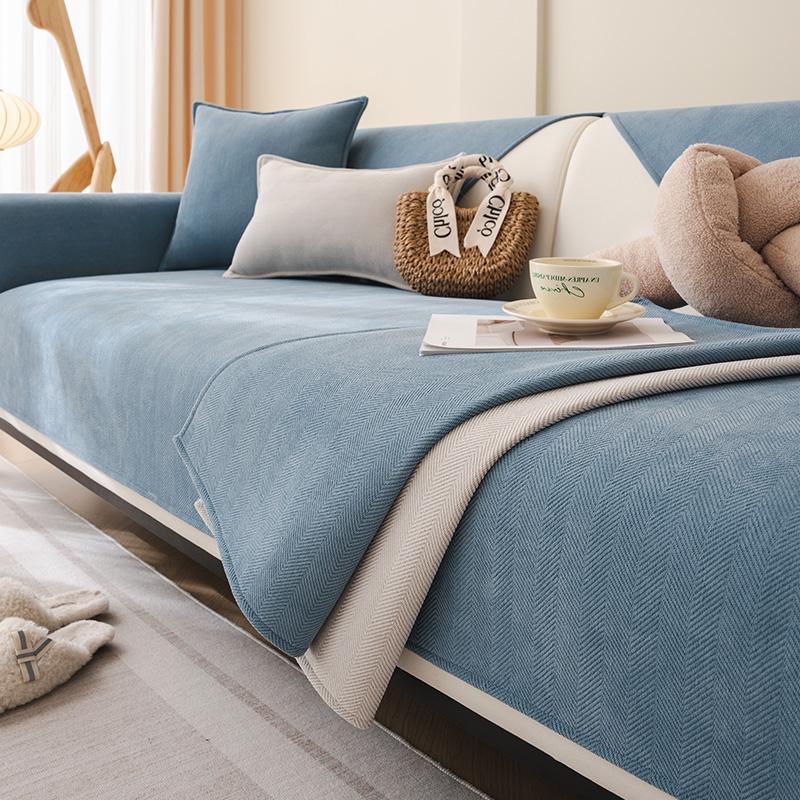 

Чехол для дивана из шенилла Four Seasons Universal Sofa Towel Antislip Couch Cushion Living Room Sofas Protector Cover Funda Sofa 70X70cm 1pc