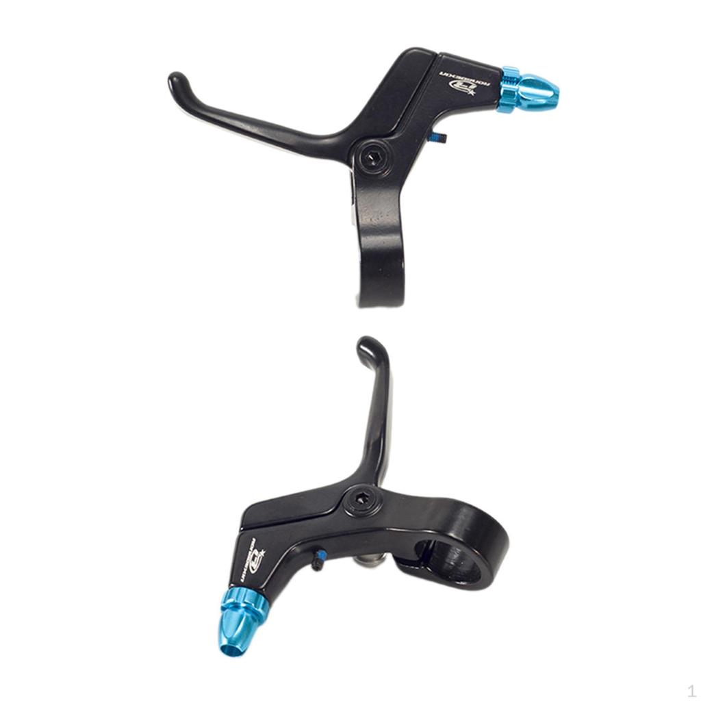 1 para dźwigni hamulca rowerowego, Uniwersalna aluminiowa dźwignia na kierownicę dla roweru dziecięcego, 2,2 cm