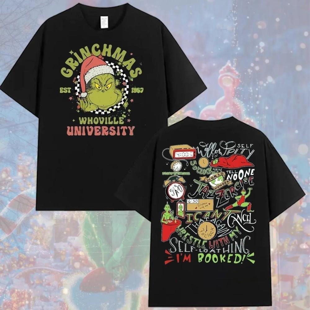 

The Grinchmas Era Tour Shirt, Music Gifts for Fans Inspired Merch Unisex T-Shirt L