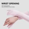 1Pair Ice Silk Sun Protection Sleeves Women Thin Cool UV Protection Arm Sleeves Summer Driving Cycling Men Women Unisex