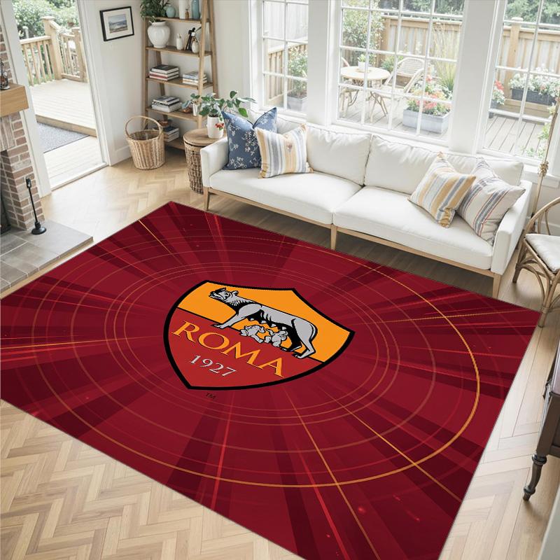 AS Roma Design Crystal Velvet Carpet Cozy Non?Slip Printed Rug For Bedroom Living Room Entrance