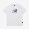 New Balance EssenTial Big Logo T shirT whiTe Nbneec1163 10
