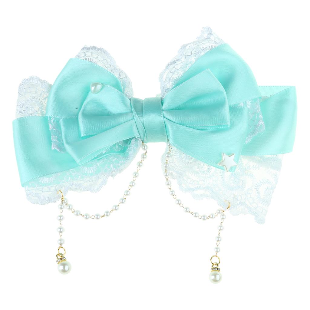 Elegant Kids' Tassels Hairpin with Sturdy Pearls and Bowknot Suitable for Birthdays and Celebration Stylish Outfits