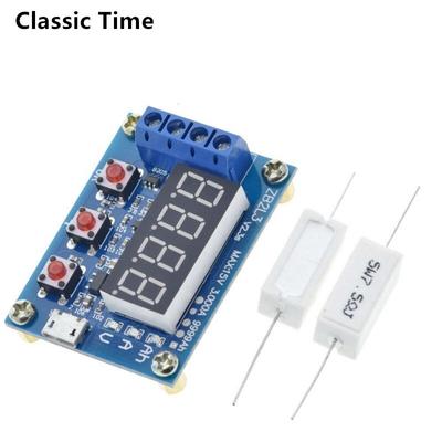ZB2L3 testeur de batterie LED affichage numérique 18650 batterie au Lithium Test d'alimentation résistance plomb-acide capacité compteur de décharge