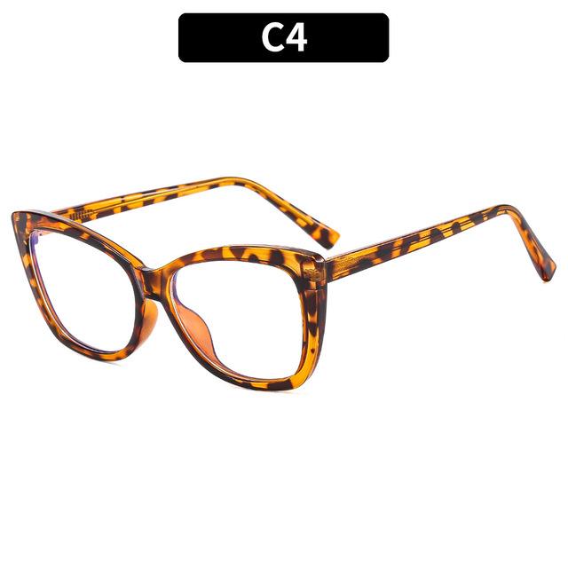Cat Eye Anti-Blaulicht-Brille Damenbrille Trend Computerbrille Brille Transparente optische Brillenbrille