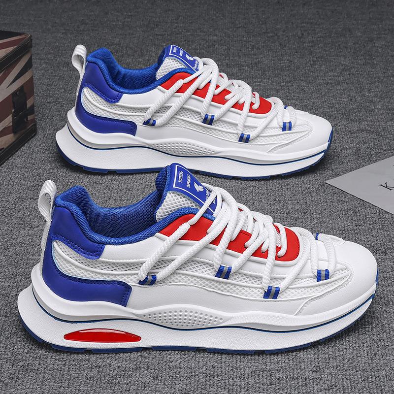 Shoes New Autumn Mesh Breathable Casual Daddy Shoes Platform Sneakers 39 standard sneaker size