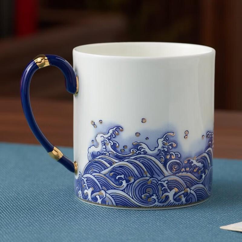 Auratic Mr. Porcelain Sea Pearl Ceramic Mug