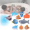 Adorable Clownfish Bath Water Squeeze Toy For Engaging Visual And Sensory Experiences