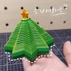 Brad de Crăciun Imprimat 3D Turn Morcov Jucărie de Decompresie Ventilație Întindere Spirală Octogon Vindecare Ornamente de Birou En-gros