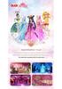 Genuine Ye Luoli Building Blocks Educational Toy for Girls - Small Particle Castle Puzzle