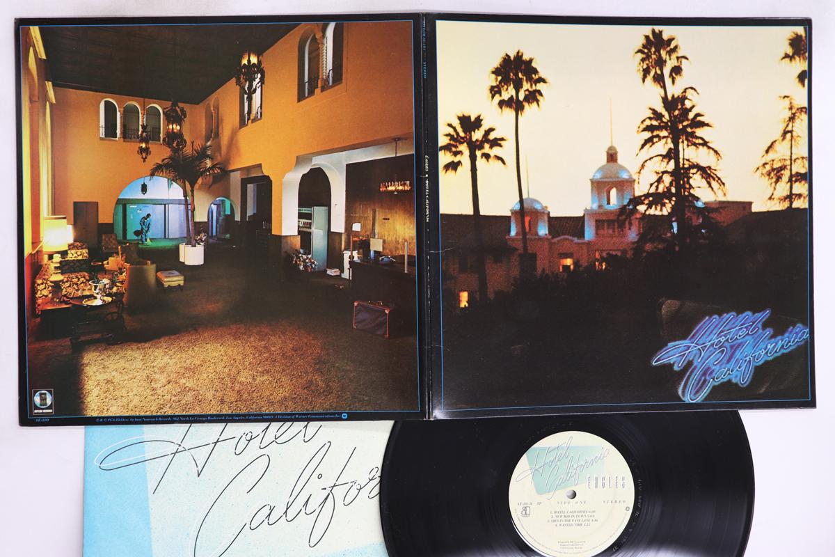 

LP Record EAGLES - Hotel California 6E103 ASYLUM 1976 US Rock Used
