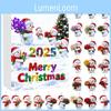 Xmas Countdown Calendar With Snowman Theme Acrylic Christmas Tree Decorations For Gift Giving
