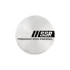 4 PEZZI 45mm 49mm 50mm 56mm SSR Coprimozzo Centrale Cerchio Auto Adesivo Emblema Styling Auto Cerchione