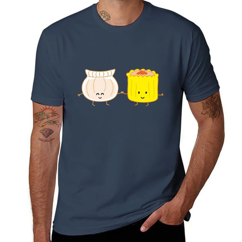 Dim Sum har gow siu mai by queenies cards TShirt t shirt for man t shirt man luxury TShirt