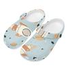 Cute Printed EVA Clogs Adult Unisex Lightweight Breathable Slip On Casual Shoes Soft Sole Summer Sandals Daily Comfort Wear