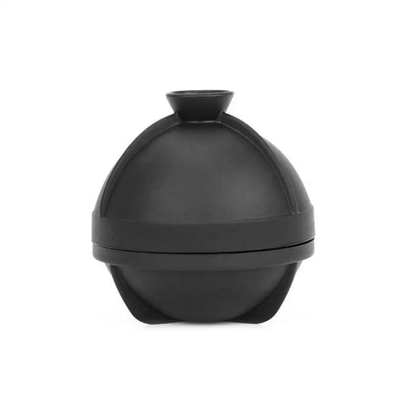 

Креативный 6 см силиконовый круглый хоккейный виски лед кубик льда производитель лоток инструменты бар сфера форма вечеринка кухня шарик форма чёрный