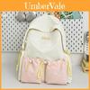Casual Nylon Womens Backpack With Waterproof Design For Daily Commutes And School