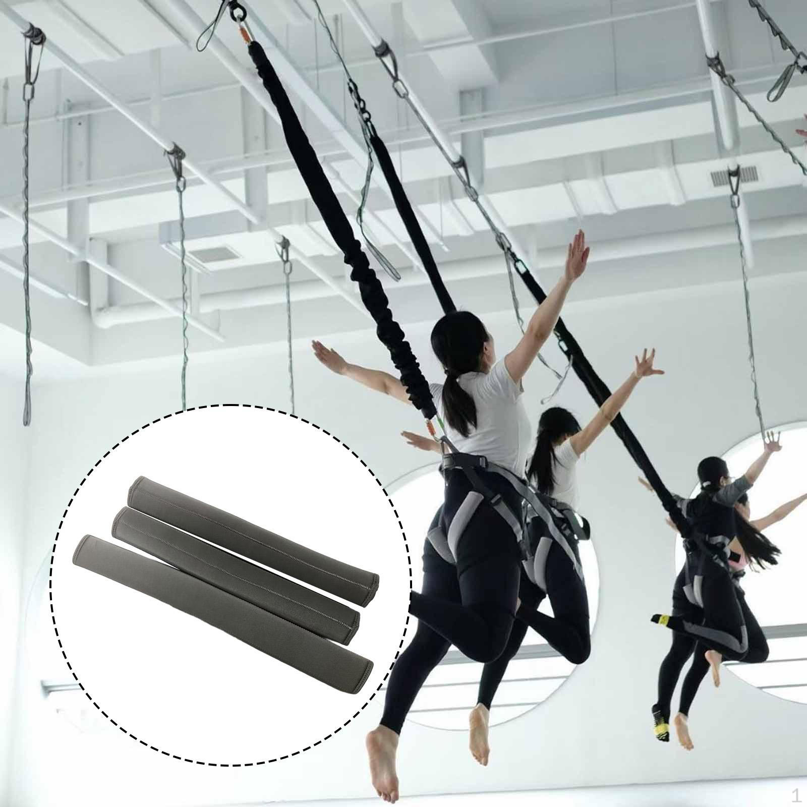 

3Pcs Bungee Fitness Harness Padding,Sleeves Suspension Training Equipment Cushioning Protection