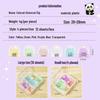 Colorful Transparent D-Type Universal Mini Clip for Documents and Photos