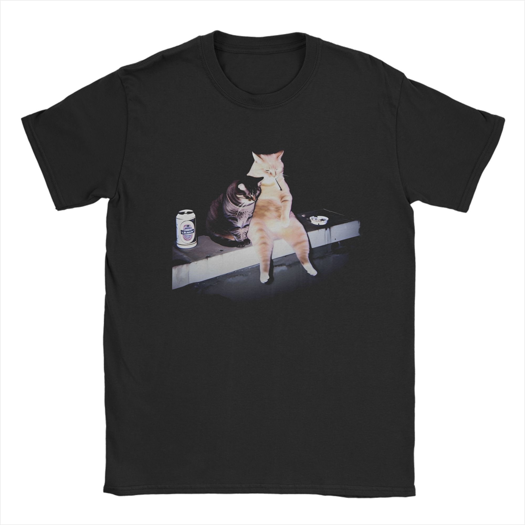 

2025 New Essential Cotton Unisex T-Shirt Fashion Printing Soft Breathable Crew Neck Fashion Men s and Women s T-Shirts One Piece 4XL