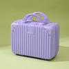 14-Inch Mini Suitcase Makeup Case with Combination Lock