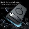 Magnetyczne etui na telefon z matową teksturą dla Google Pixel 8 9 10 Pro XL 9A 8A Poduszka powietrzna Odporne na upadek Ochronne Przezroczyste Pokrowiec CL001