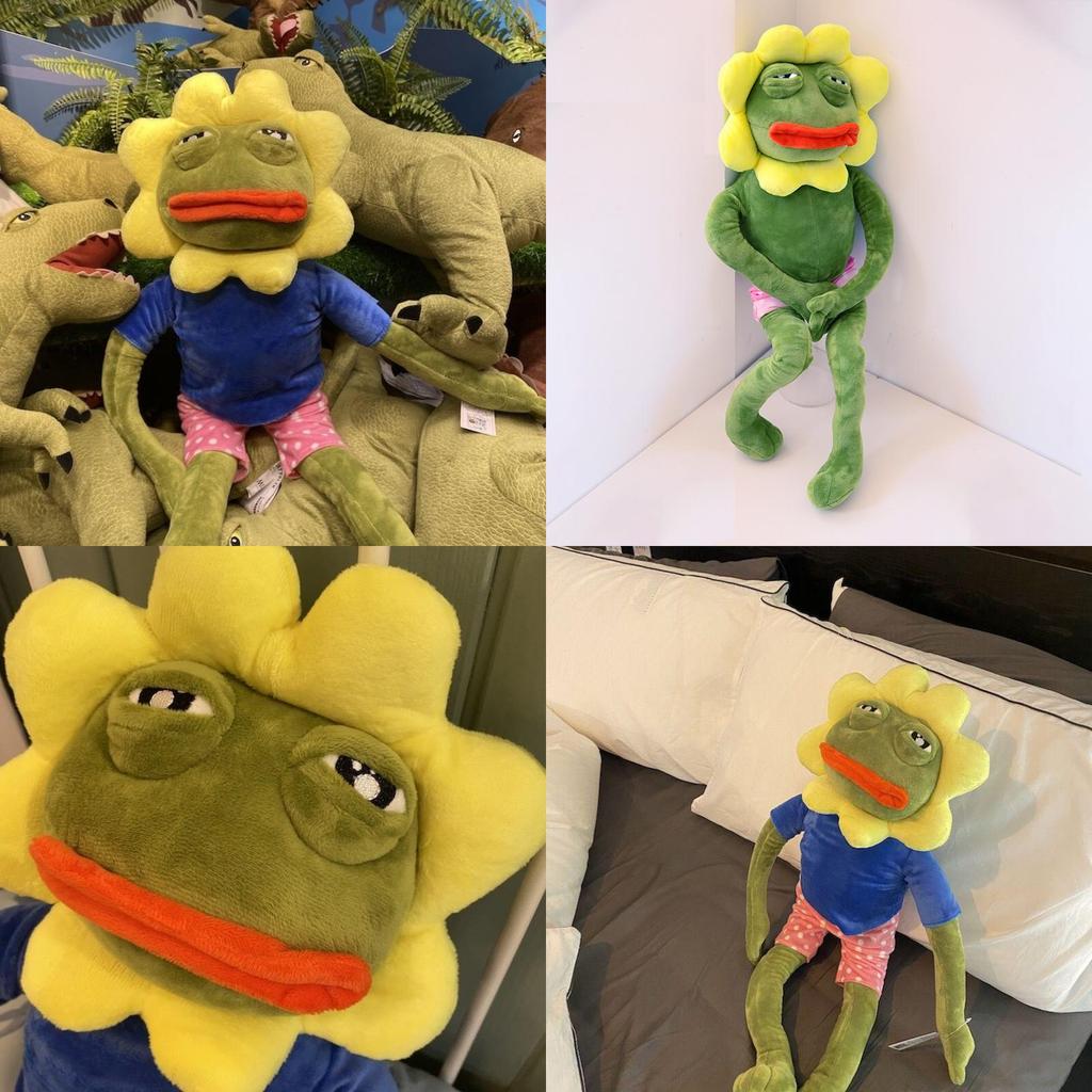 Super Soft Pepe The Frog 80cm Plush Toy For Hugs And Fun