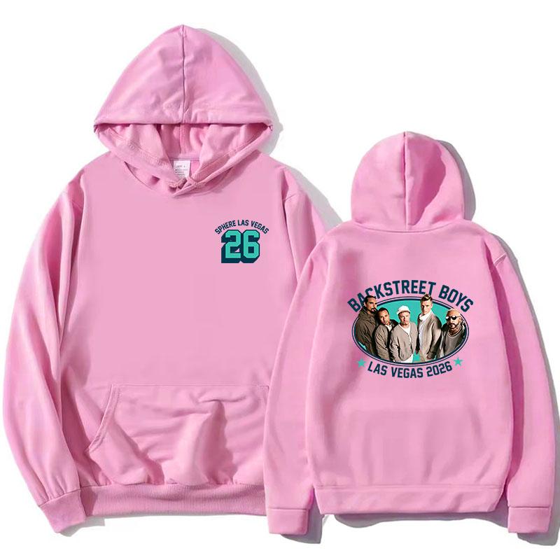 Backstreet Boys INTO THE MILLENNIUM Hoodies Long Sleeve Fashion Hooded Sweatshirts Streetwear Unisex Graphic Print Merch Clothes