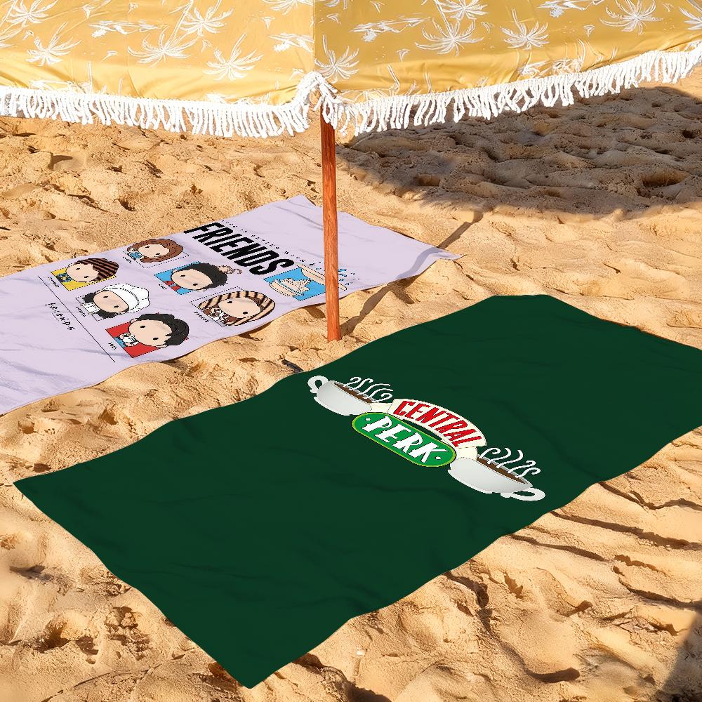 Funny tv F-Friends Towel Drying Bath Towel Applicable To Light Swimming Camping Yoga Beach Out