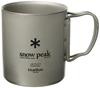 Snow Peak Titanium Double Mug 450 [450ml Capacity] MG-053R