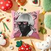 TTyler The CCreator Rapper Cushion Cover Plush Fabric Soft DoubleSided Printed Sofa Warm Winter Home Gift Pillow Cover